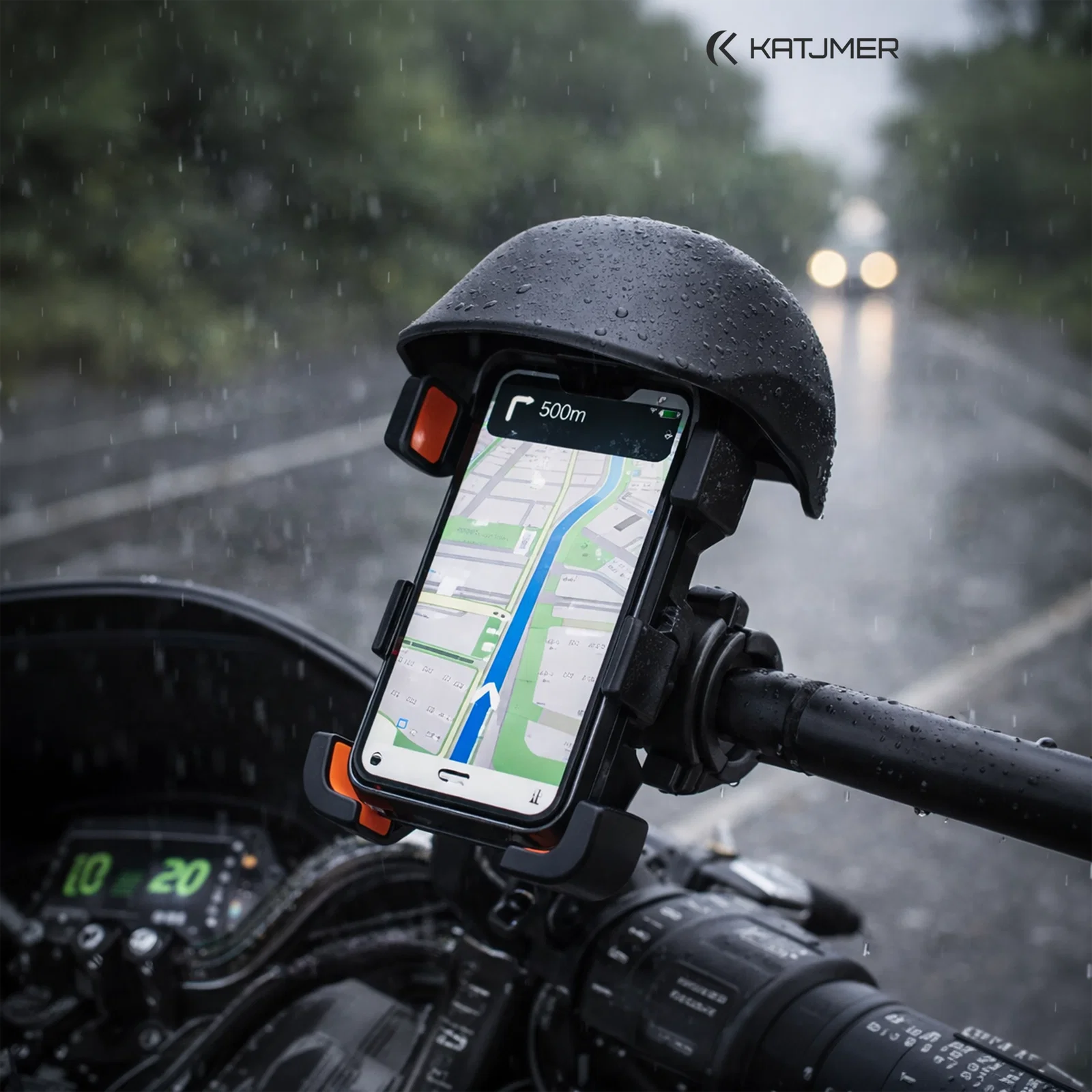 Katjmer NVR-4075 Motosiklet Telefon Tutucu - Görsel 2