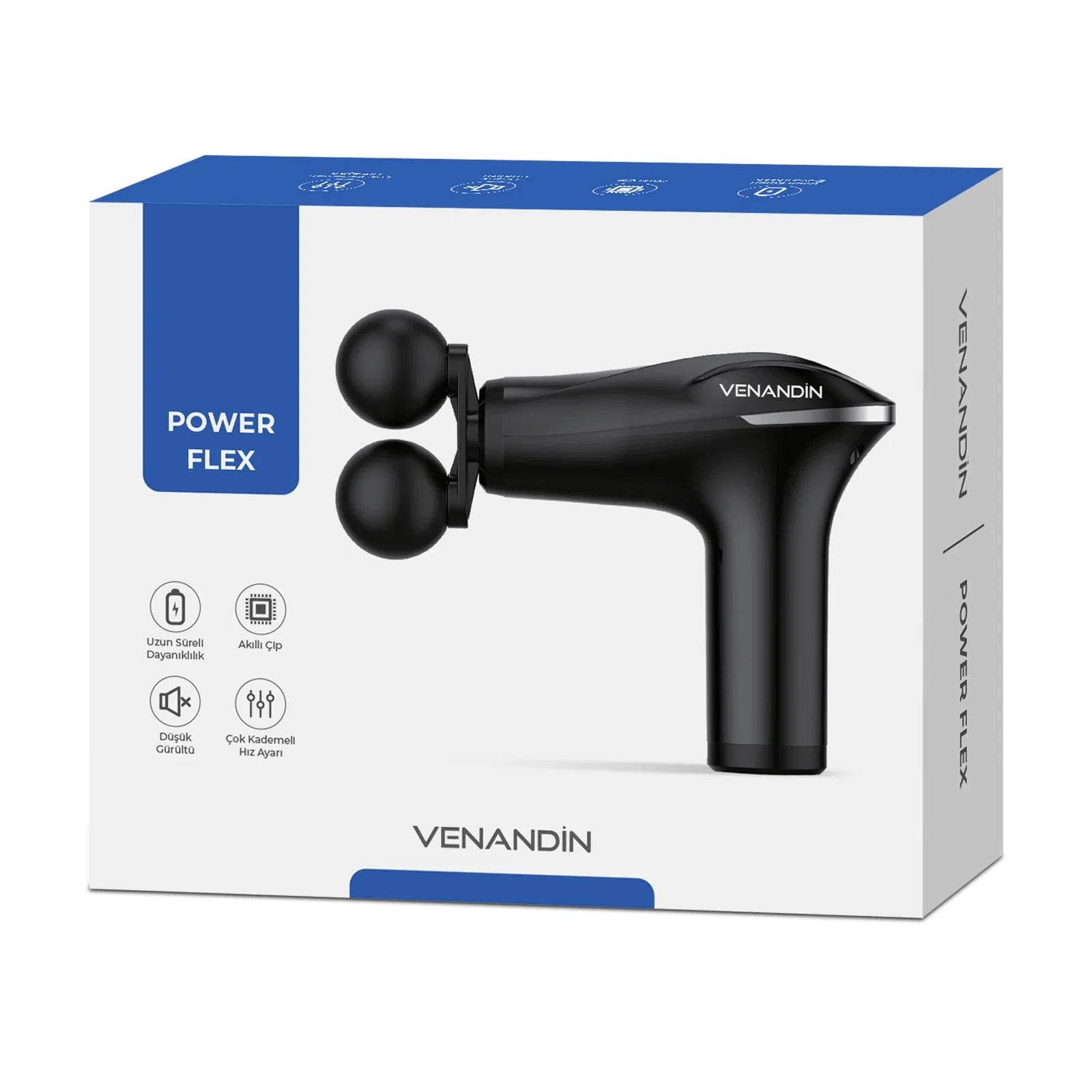 Venandin Power Flex Çift Başlı Masaj Aleti - Görsel 3