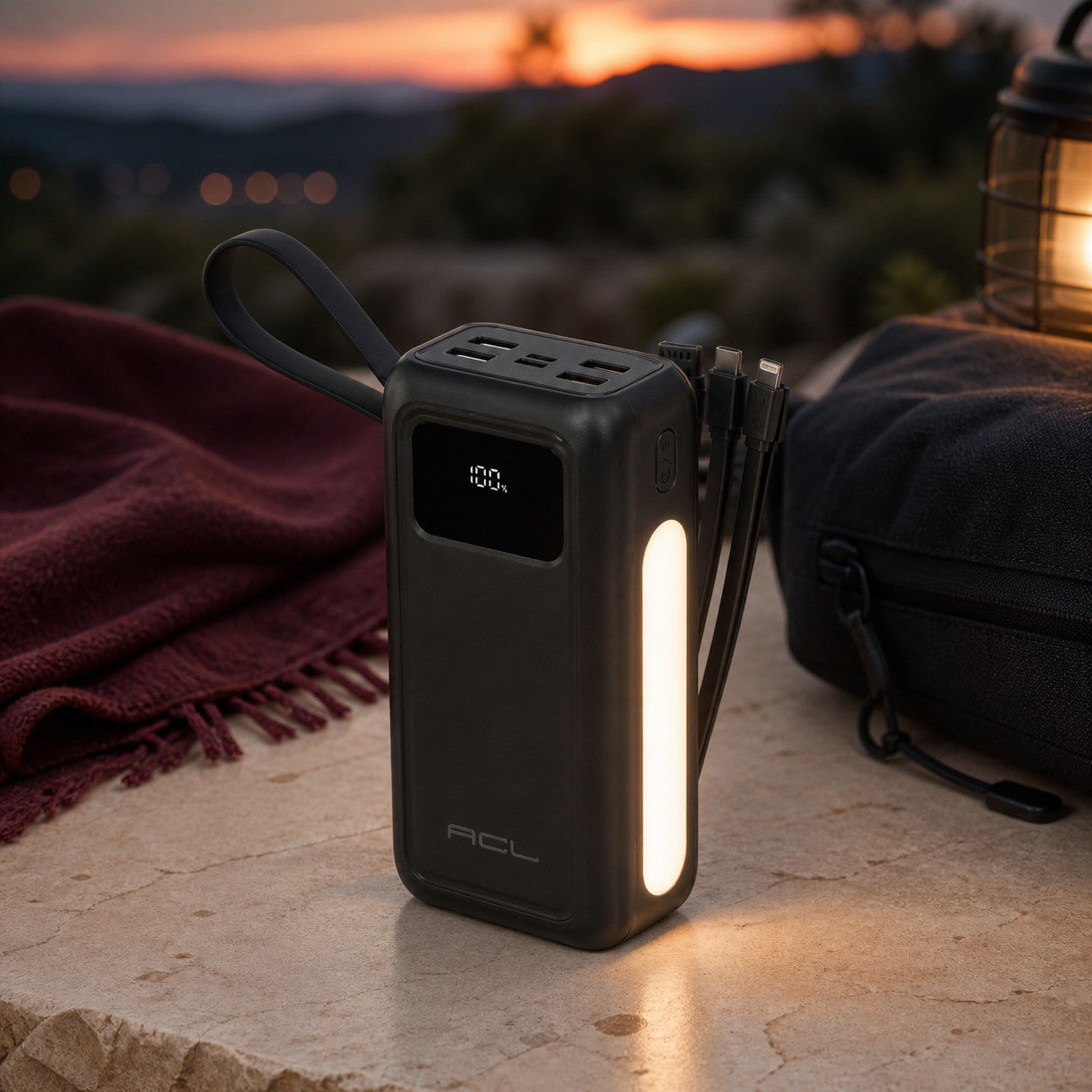 ACL PW-130 30.000 mAh Powerbank - Lifestyle kullanım görseli