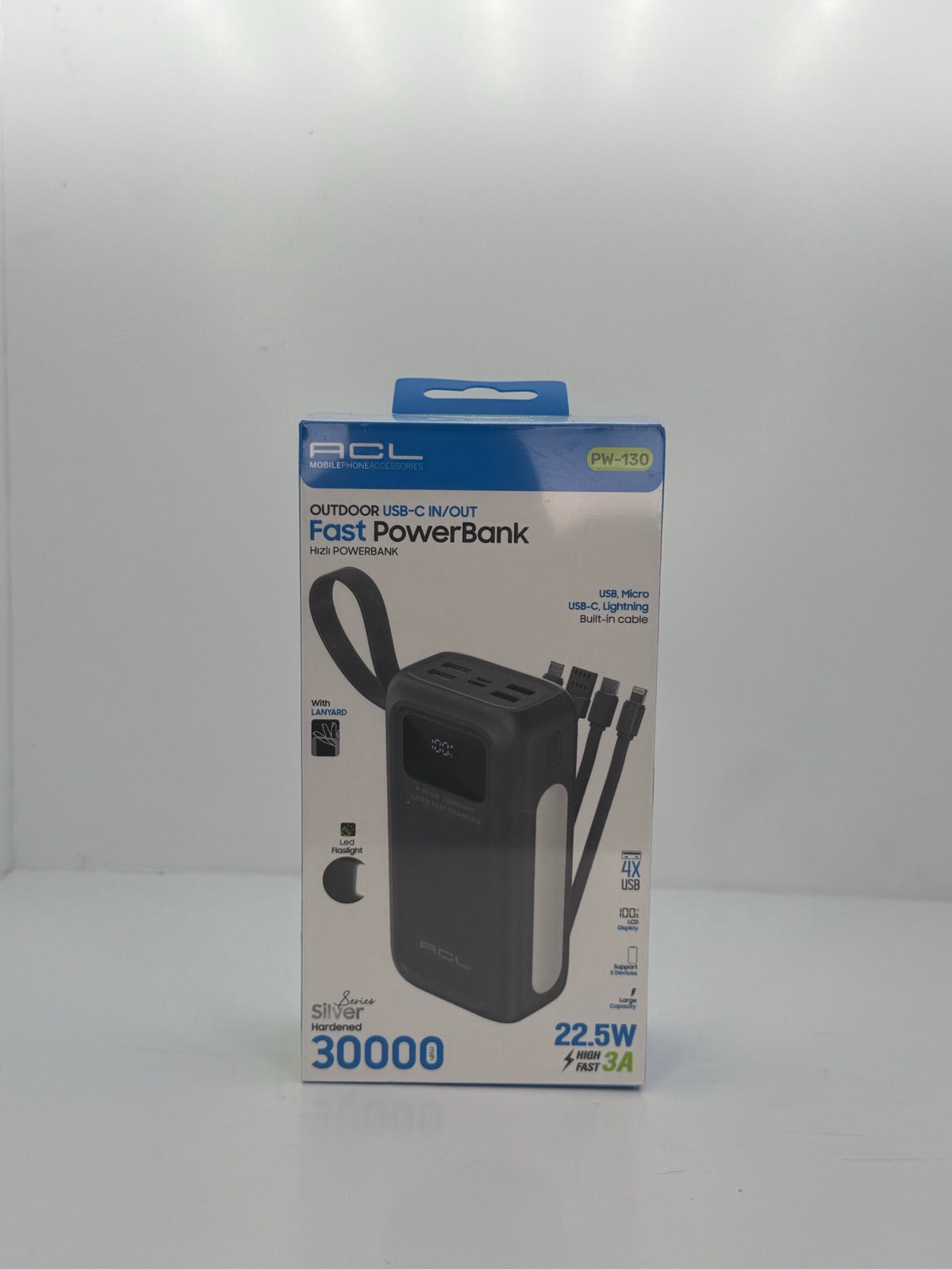 ACL PW-130 30.000 mAh Powerbank