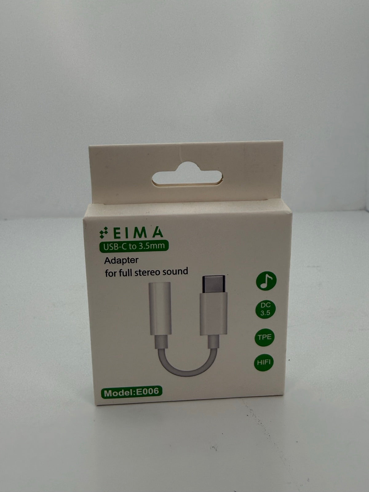 EIMA E006 USB-C - 3,5 mm Ses Adaptörü