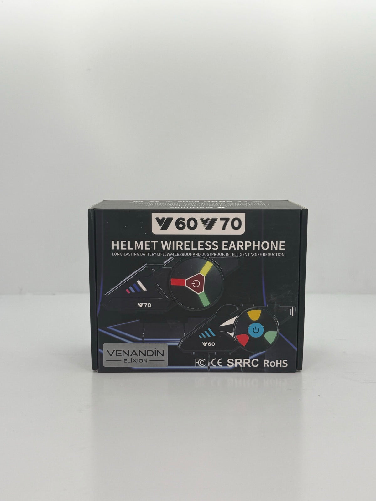 Y60 / Y70 Kask Bluetooth Kulaklığı (Venandin Elixion etiketli OEM)