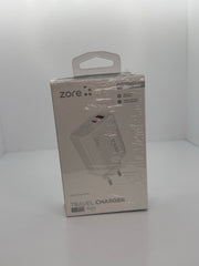 Zore Always-02 45W GaN USB-C + USB-A Şarj Adaptörü
