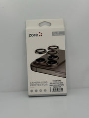 Zore CL-12 iPhone 17 Premium Safir Kamera Lens Koruyucu - Açık Mor