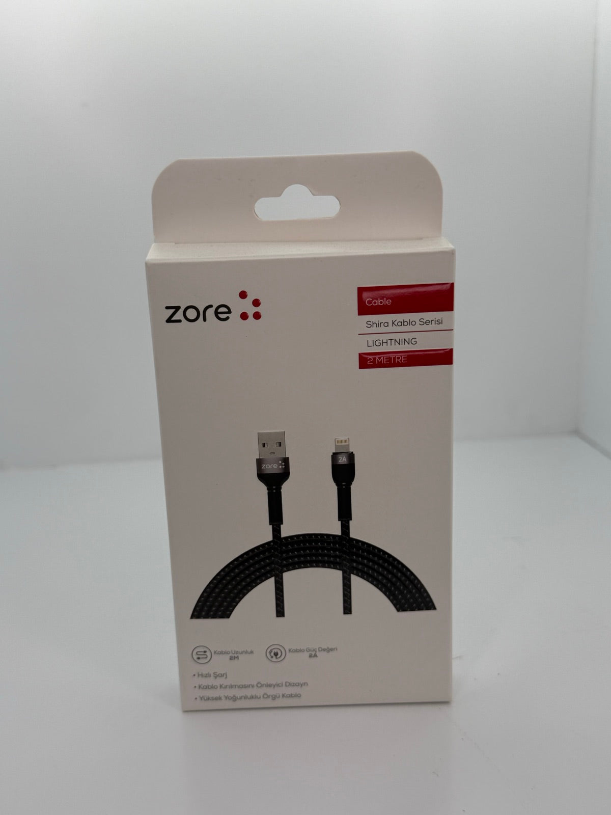 Zore Shira Lightning USB Kablo 2 m