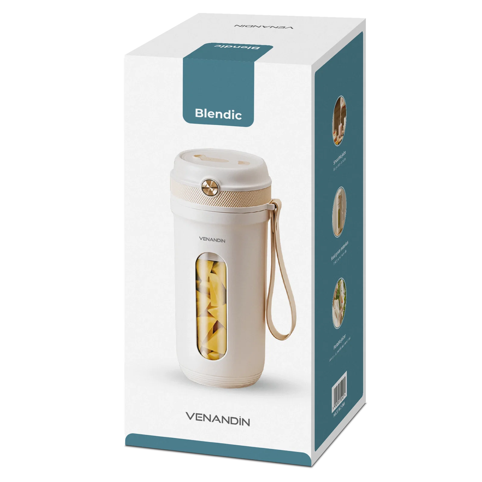 Venandin Blendic Taşınabilir Şarjlı Blender - Görsel 3