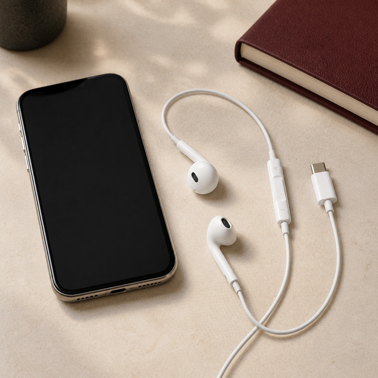 Obenim USB-C Stereo Kablolu Kulaklık - Lifestyle kullanım görseli